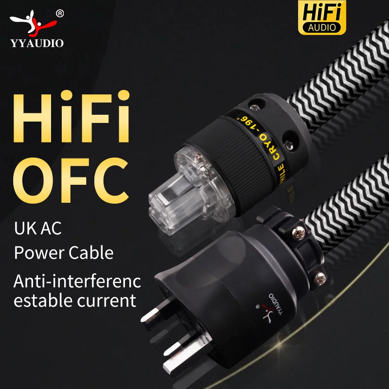 YYAUDIO HIFI amplifier OFC Pure Copper Rhodium Plated UK IEC AC Female Male Power Plug Power Cable Cord Wire
YYAUDIO HIFI amplifier OFC Pure Copper Rhodium Plated UK IEC AC Female Male Power Plug Power Cable Cord Wire
