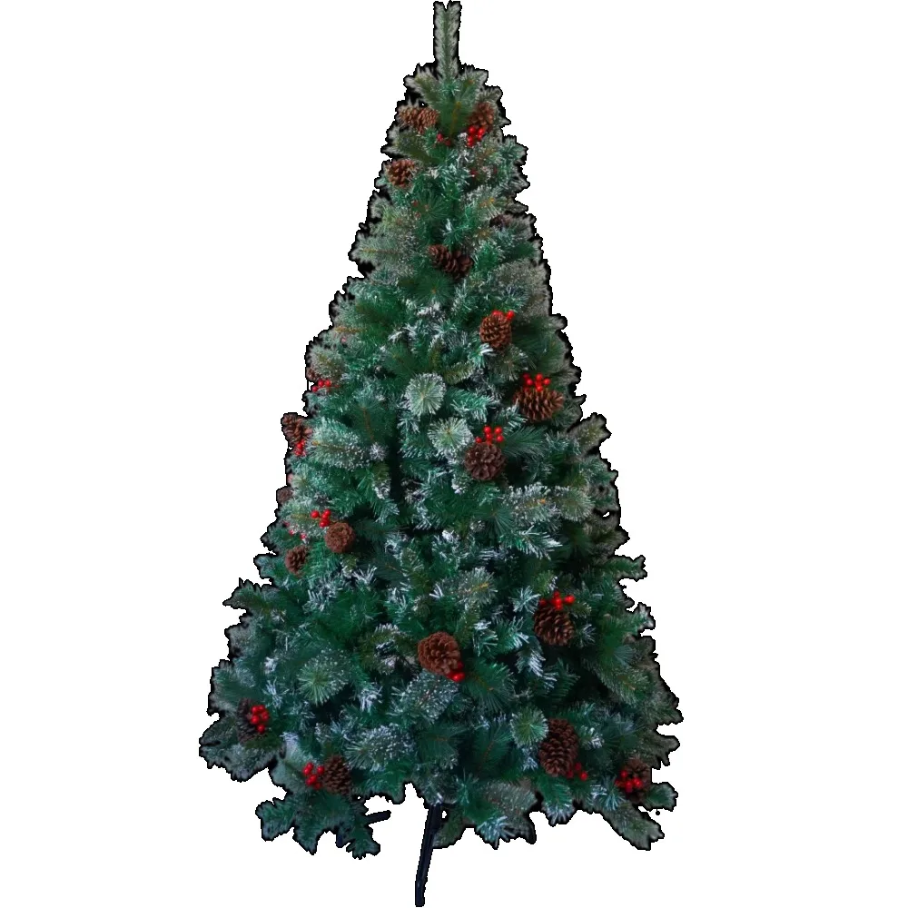 180cm Best artificial christmas trees 6ft Pre-Lit Artificial Spruce Christmas Tree with Large Pinecones, Red Berries
180cm Best artificial christmas trees 6ft Pre-Lit Artificial Spruce Christmas Tree with Large Pinecones, Red Berries