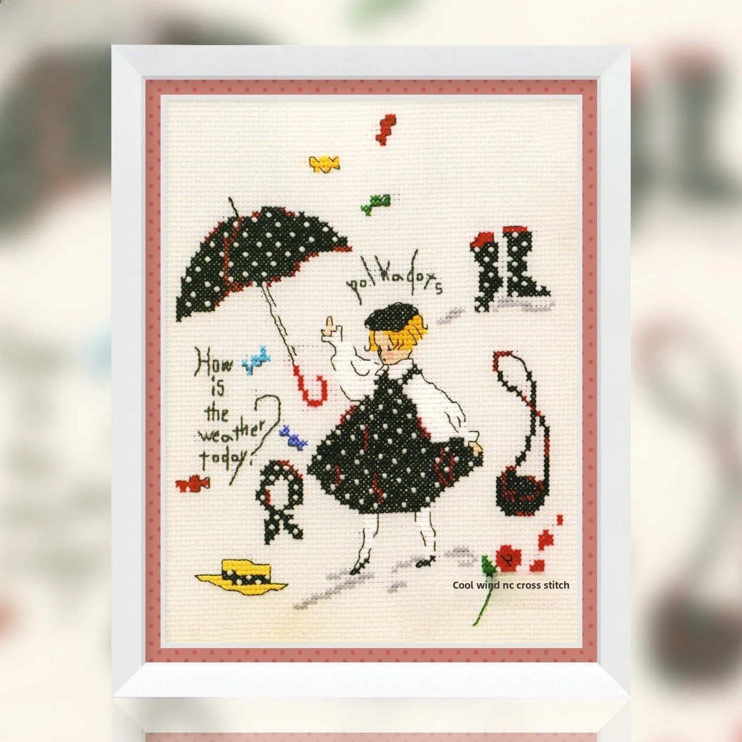Cool Breeze DMC Tead Cross Stitch Kit Restaurant New Hanging Painting Decorative Print Rainy Day Costume F667 Other Origin
Cool Breeze DMC Tead Cross Stitch Kit Restaurant New Hanging Painting Decorative Print Rainy Day Costume F667 Other Origin