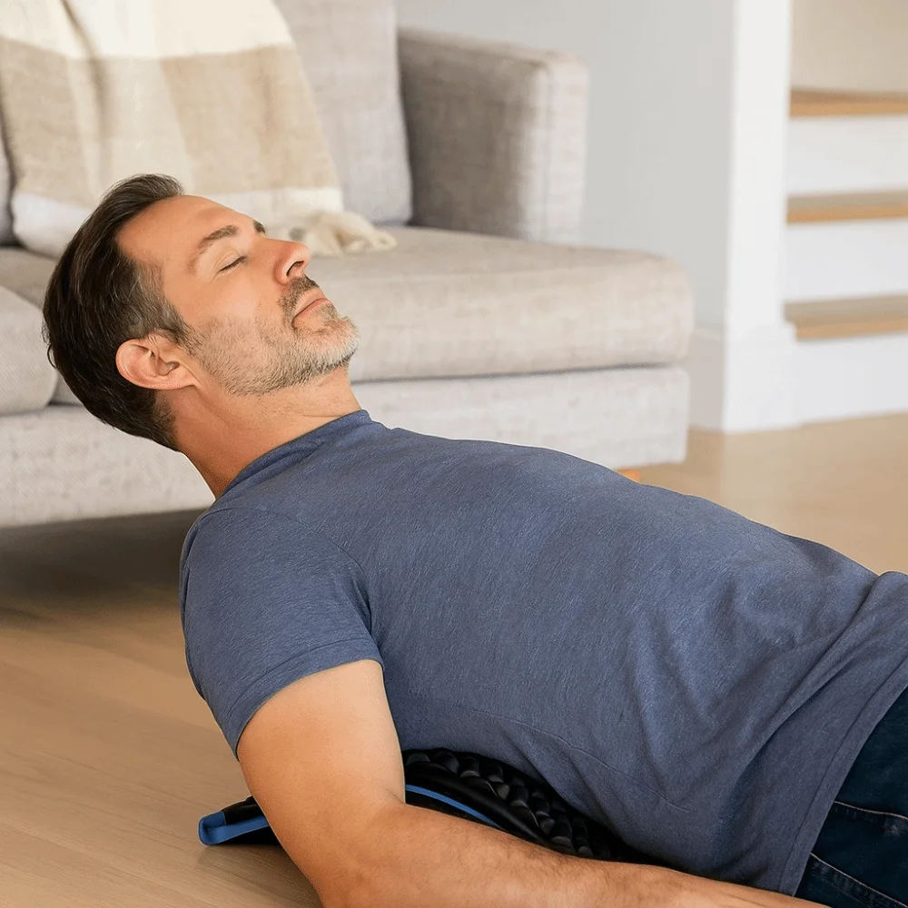 EVA Material Lower Back Relax Stretcher Posture Corrector Waist Brace Herniated Disc Corrector Waist Cushion Home Traction
EVA Material Lower Back Relax Stretcher Posture Corrector Waist Brace Herniated Disc Corrector Waist Cushion Home Traction