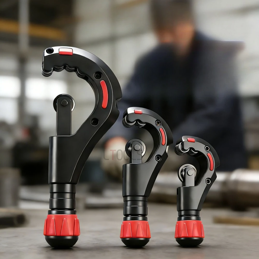 Manual Adjustable Pipe Cutter Multifunctional Bearing Type Ratchet Cutter with Trimmer Razor Convenient Pipe Cutting Tools 1 Pcs
Manual Adjustable Pipe Cutter Multifunctional Bearing Type Ratchet Cutter with Trimmer Razor Convenient Pipe Cutting Tools 1 Pcs