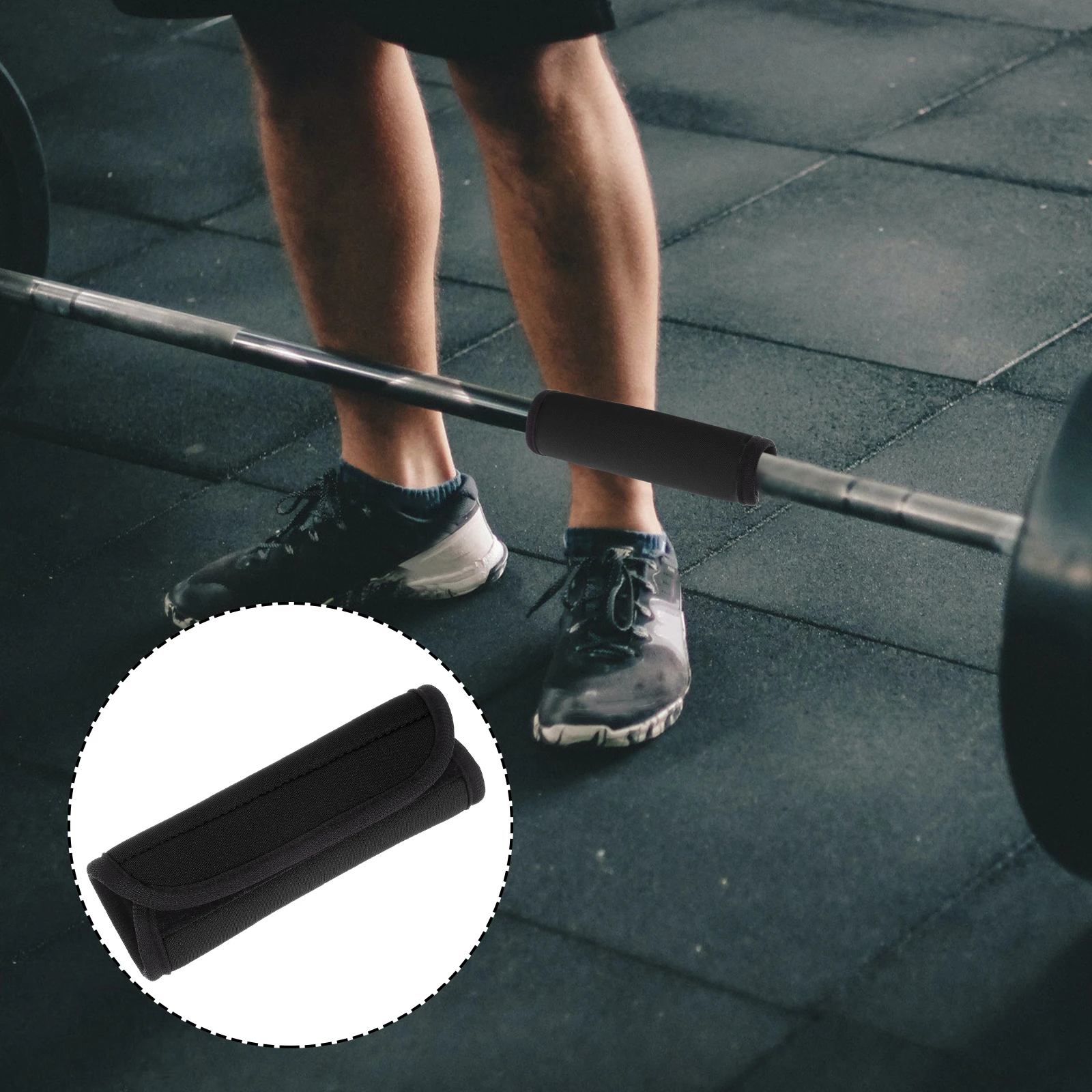 2Pcs Black Single Bar Accessories AntiSkid Pad for Door Squats Polyester Grip Horizontal Bars Dumbbells Barbells Fitness Gym
2Pcs Black Single Bar Accessories AntiSkid Pad for Door Squats Polyester Grip Horizontal Bars Dumbbells Barbells Fitness Gym