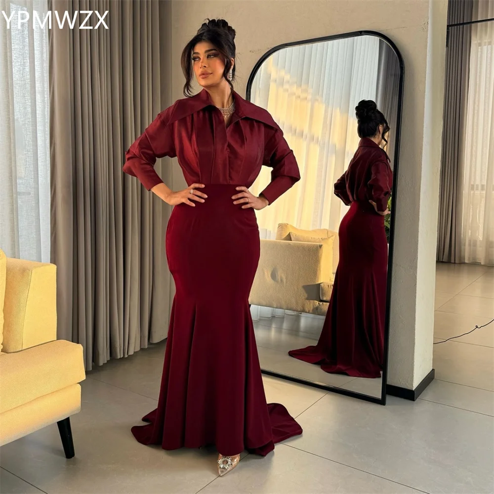 Customized Evening Dress Women Prom Gown Formal Party YPMWZX V-neck Mermaid Floor Length Skirts Draped Bespoke Occasion Dresses
Customized Evening Dress Women Prom Gown Formal Party YPMWZX V-neck Mermaid Floor Length Skirts Draped Bespoke Occasion Dresses