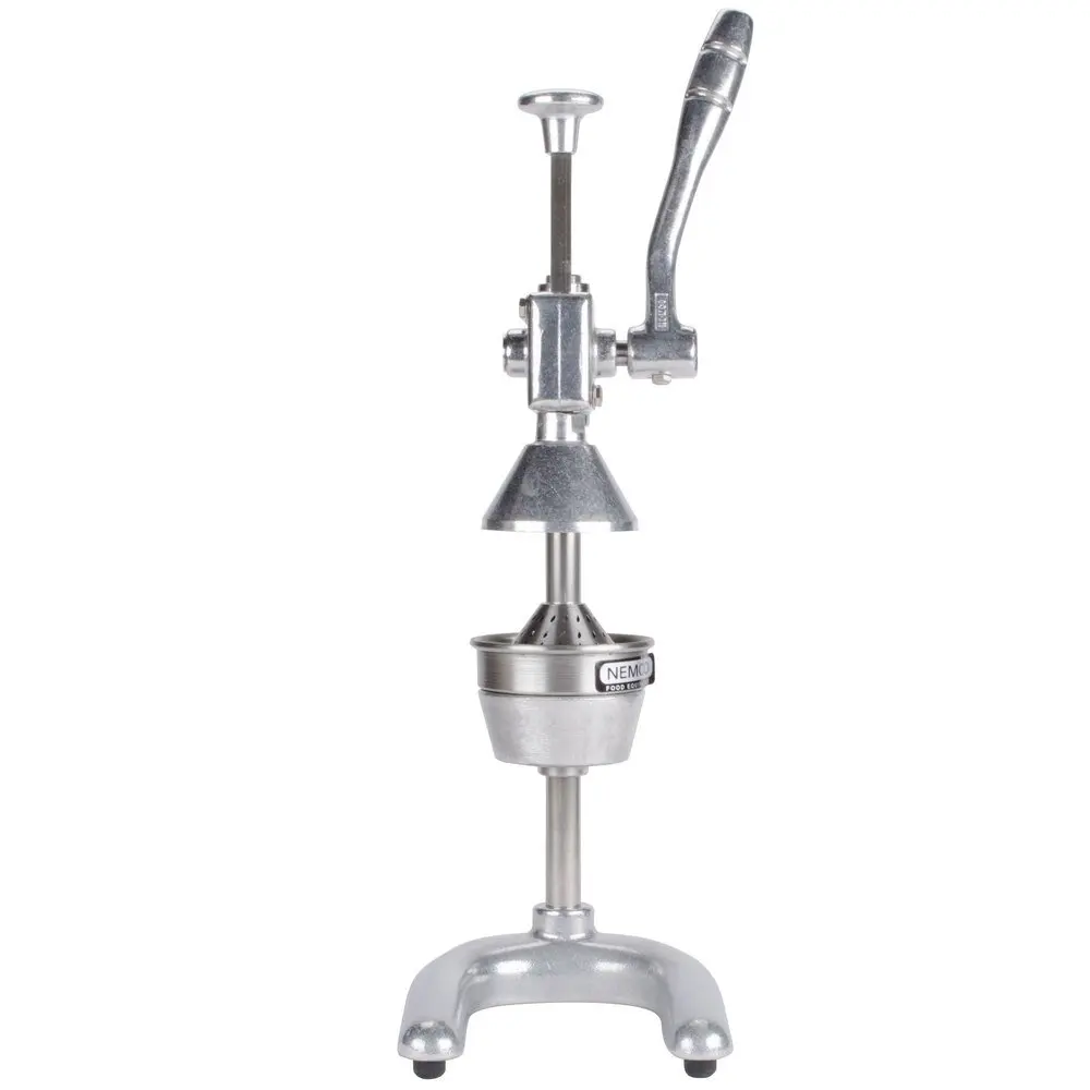 55850 Manual Crank Type Heavy Duty Easy Citrus Juicer with Fasteners and Removable Strainer Cone and Easy to Grip Handle
55850 Manual Crank Type Heavy Duty Easy Citrus Juicer with Fasteners and Removable Strainer Cone and Easy to Grip Handle
