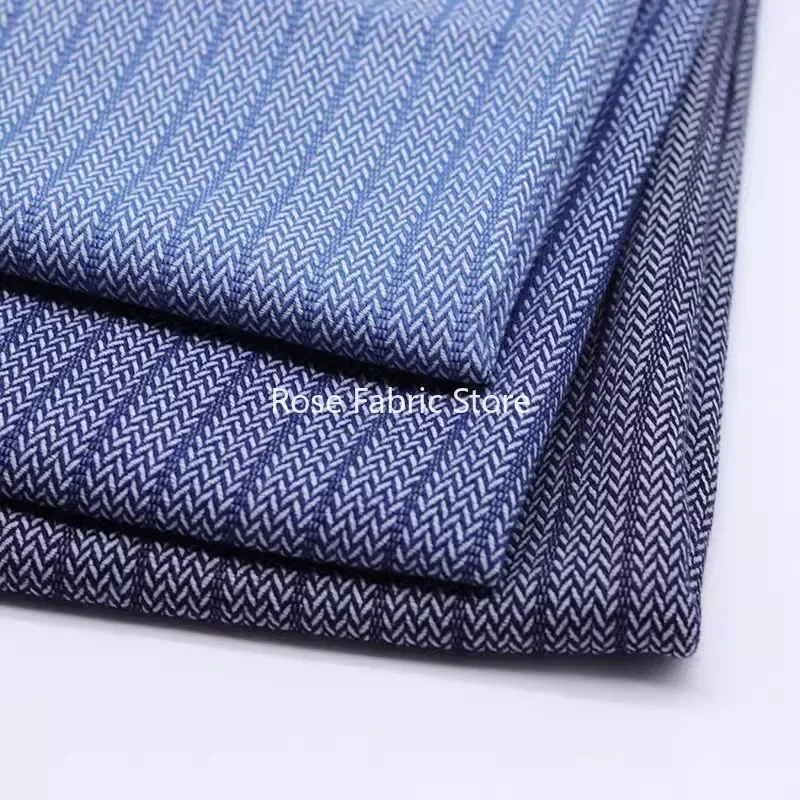 1 Meter Soft Thick Cotton Herringbone Jacquard Jeans Fabris Washed Handcrafts DIY Jackets Blazer Pants Sewing Tissus
1 Meter Soft Thick Cotton Herringbone Jacquard Jeans Fabris Washed Handcrafts DIY Jackets Blazer Pants Sewing Tissus