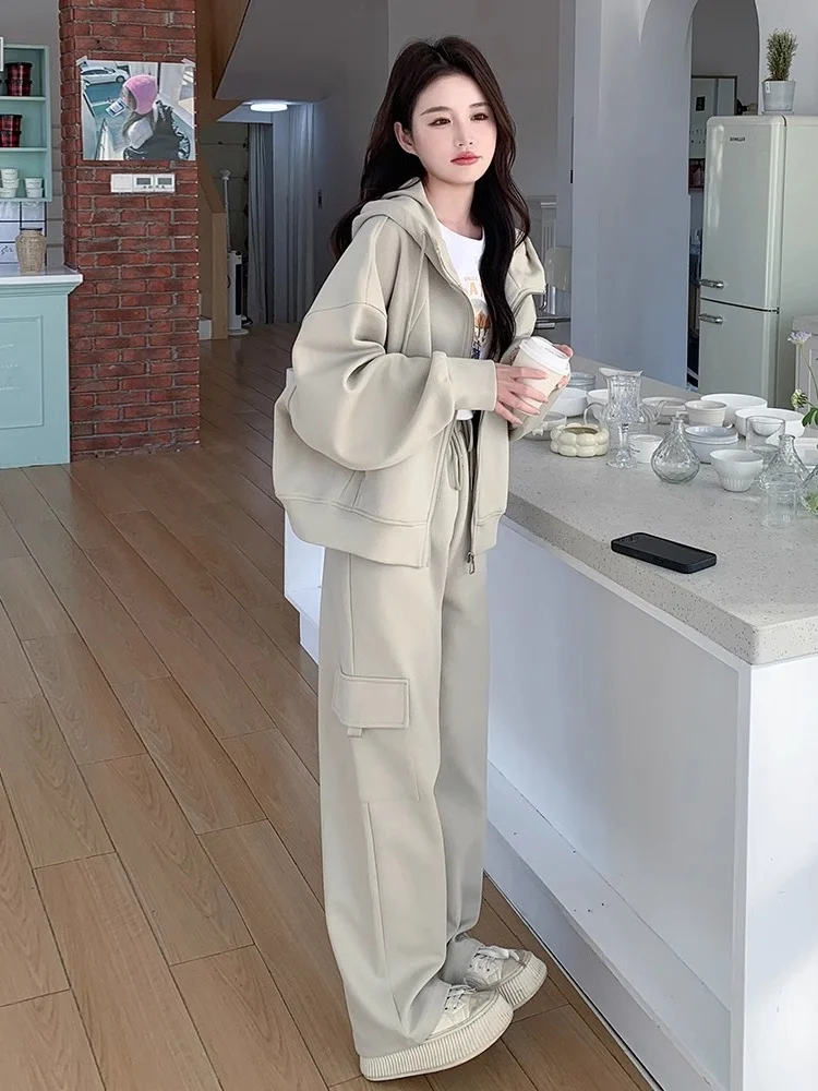 Premium Feel Casual Sportswear Set Women's Spring Autumn Small Size Workwear Style Hoodie Pants Two Piece Set Early Autumn Wh...
Premium Feel Casual Sportswear Set Women's Spring Autumn Small Size Workwear Style Hoodie Pants Two Piece Set Early Autumn Wh...