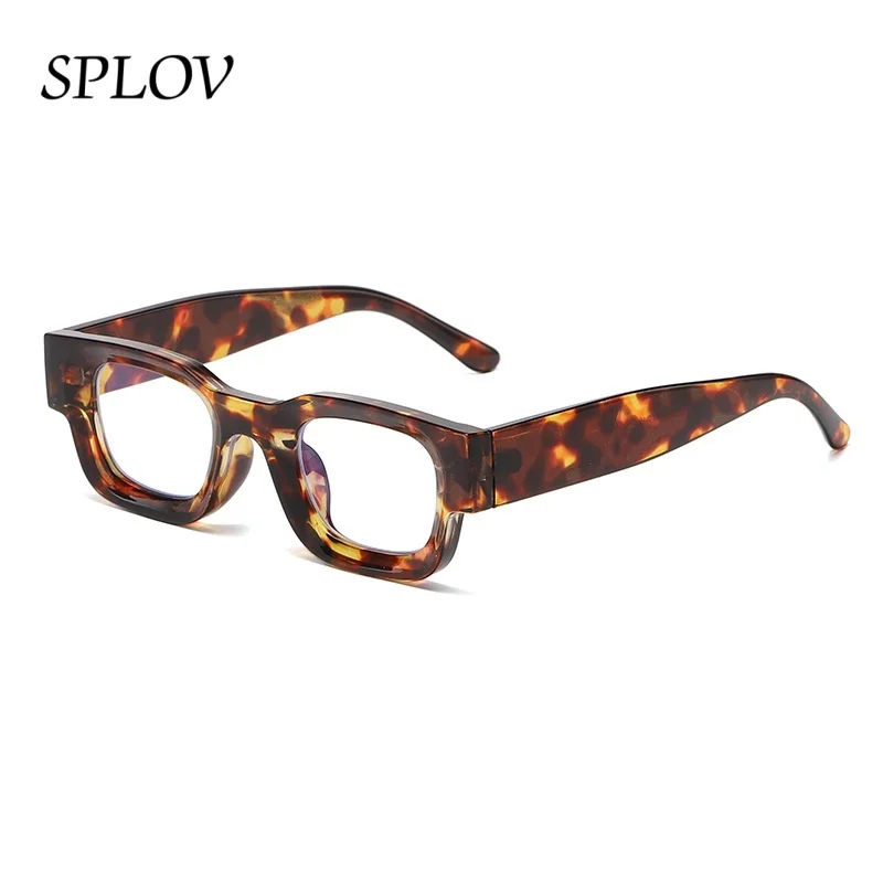 SPLOV Classic Small Square Frame Glasses Men Punk Style Blue Light Blocking Non-Prescription Fashion Eyewear Accessories
SPLOV Classic Small Square Frame Glasses Men Punk Style Blue Light Blocking Non-Prescription Fashion Eyewear Accessories