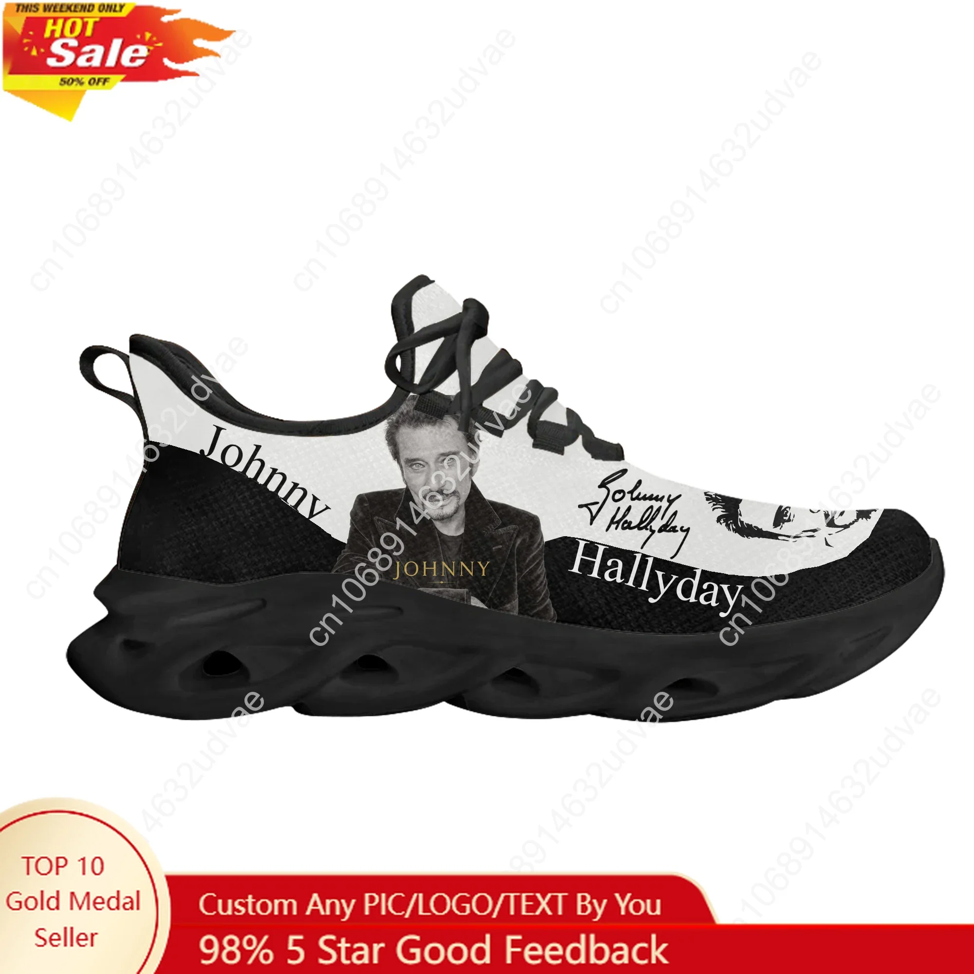 Johnny Hallyday Running Sneakers Mens Womens Sports Shoes Sneaker Lace Up Mesh Footwear Tailor made Shoe Black
Johnny Hallyday Running Sneakers Mens Womens Sports Shoes Sneaker Lace Up Mesh Footwear Tailor made Shoe Black