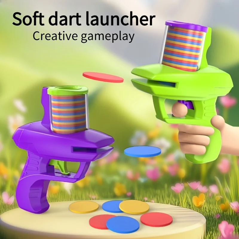 1pc Handheld EVA UFO Soft Foam Dart Launcher,Vibrant Colorful Toy,Interactive Multiplayer Battles,Easy to Use,Gift
1pc Handheld EVA UFO Soft Foam Dart Launcher,Vibrant Colorful Toy,Interactive Multiplayer Battles,Easy to Use,Gift