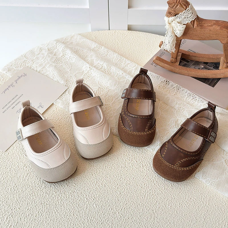 Children's Toddler Girls Mary Jane Flats Suede Leather Combination Velcro Strap Casual Daily Footwear 21-30 Shoes for Girls
Children's Toddler Girls Mary Jane Flats Suede Leather Combination Velcro Strap Casual Daily Footwear 21-30 Shoes for Girls
