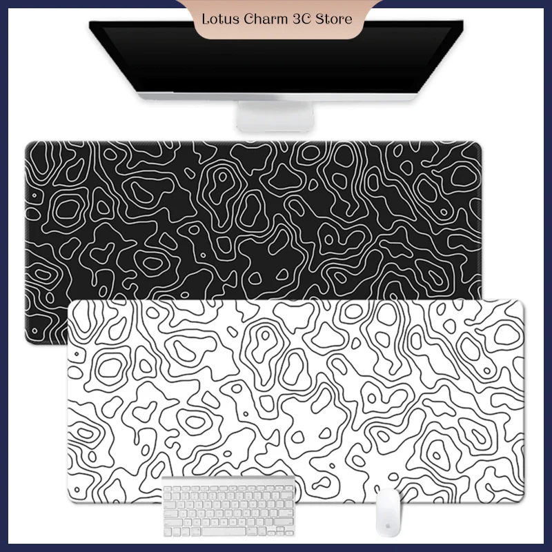 Black And White Line Mouse Pad Oversized Office And Study Desk Pad Simple And Personalized E-Sports Game Computer Keyboard Pad
Black And White Line Mouse Pad Oversized Office And Study Desk Pad Simple And Personalized E-Sports Game Computer Keyboard Pad