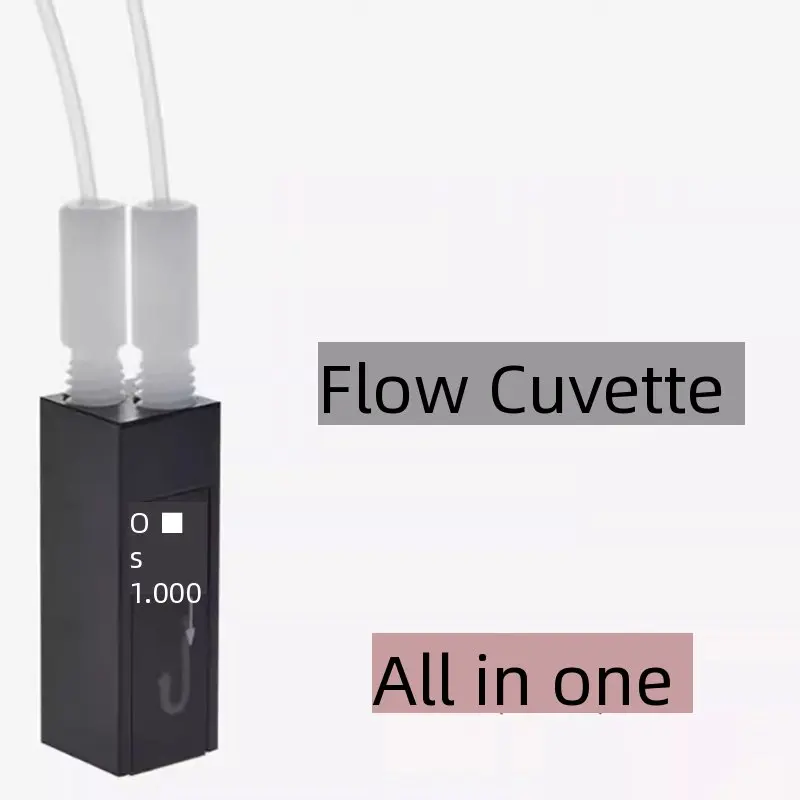Quartz flow cuvette flow cell semi-automatic biochemical instrument trace 18/32/64/480ul
Quartz flow cuvette flow cell semi-automatic biochemical instrument trace 18/32/64/480ul