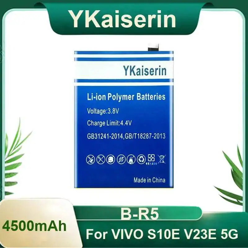 Rapid Charging Mobile Phone Battery For Vivo S10E V23E 5G 4500Mah B-R5
Rapid Charging Mobile Phone Battery For Vivo S10E V23E 5G 4500Mah B-R5