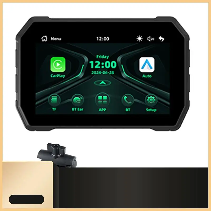 Wireless Android Auto 5.0 Inch Portable Digital Motorcycle Dashboard Carplay Moto Screen-N30R
Wireless Android Auto 5.0 Inch Portable Digital Motorcycle Dashboard Carplay Moto Screen-N30R