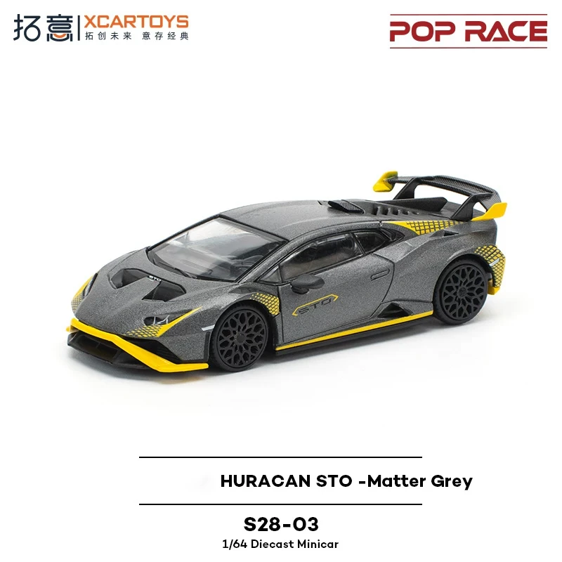 1:64 HURACAN STO -Matter Grey Diecast Collector's Vehicle Model Car
1:64 HURACAN STO -Matter Grey Diecast Collector's Vehicle Model Car