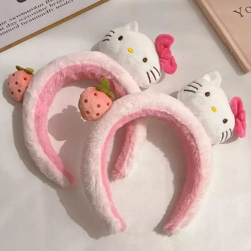 Kawaii Hello Kitty Headband Cute Cartoon Plush Headband Heart-shaped Face Wash Makeup Hairpin Women Products Student Wholesale
Kawaii Hello Kitty Headband Cute Cartoon Plush Headband Heart-shaped Face Wash Makeup Hairpin Women Products Student Wholesale
