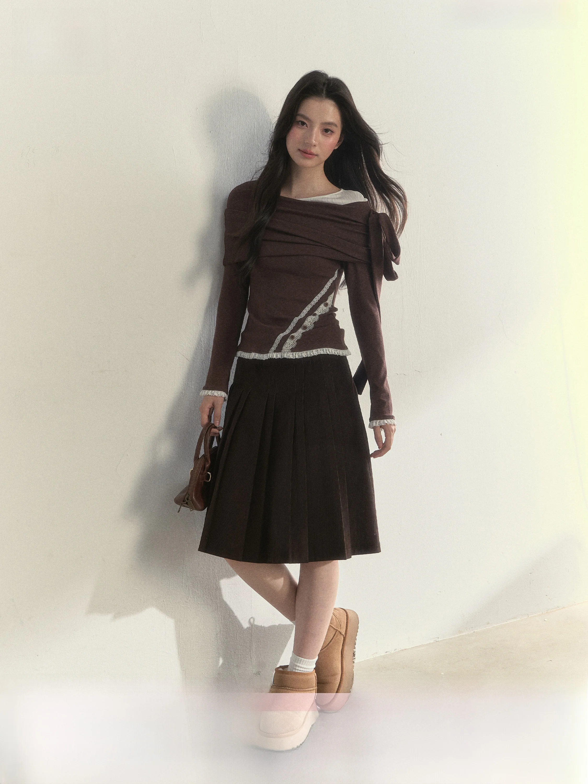 SunsetPark Korean Sle Vintage Long Sve Draped One oulder T-irt Women's Winter Cotton Elastic Fiber Casual Top
SunsetPark Korean Sle Vintage Long Sve Draped One oulder T-irt Women's Winter Cotton Elastic Fiber Casual Top