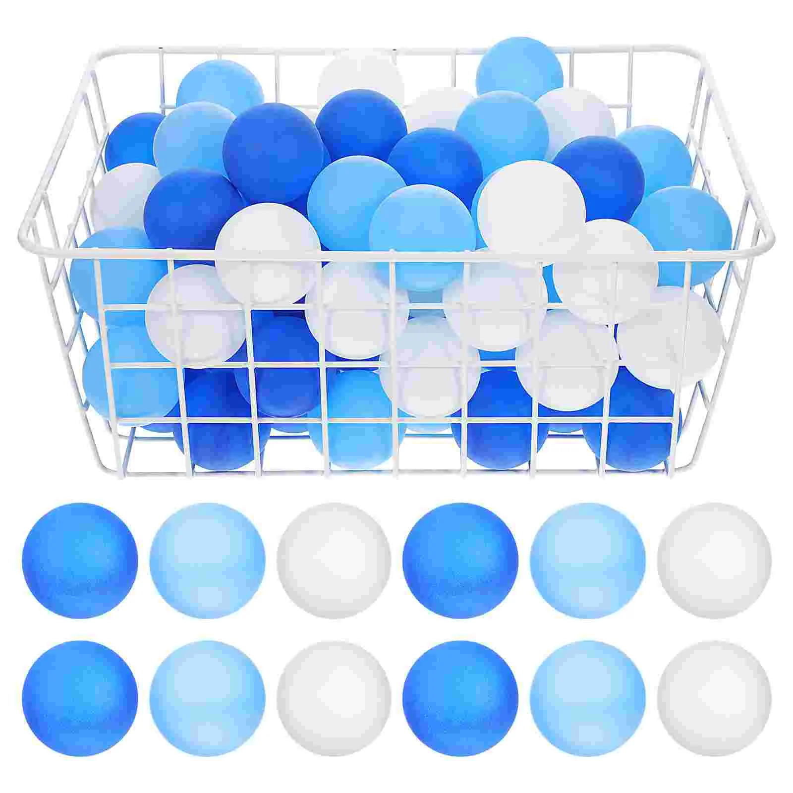 120 Pcs Frosted Table Tennis Pong Balls Colored Training For Games White Pingpong Plastic Carnival
120 Pcs Frosted Table Tennis Pong Balls Colored Training For Games White Pingpong Plastic Carnival