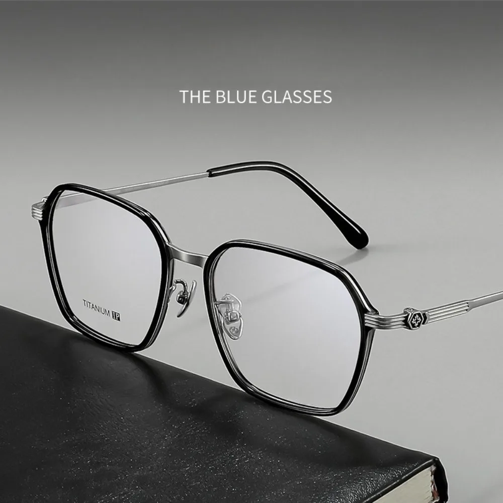 Polygon ultra-light mirror myopia frame fashion glasses frame pure titanium women's glasses men's advanced sense
Polygon ultra-light mirror myopia frame fashion glasses frame pure titanium women's glasses men's advanced sense
