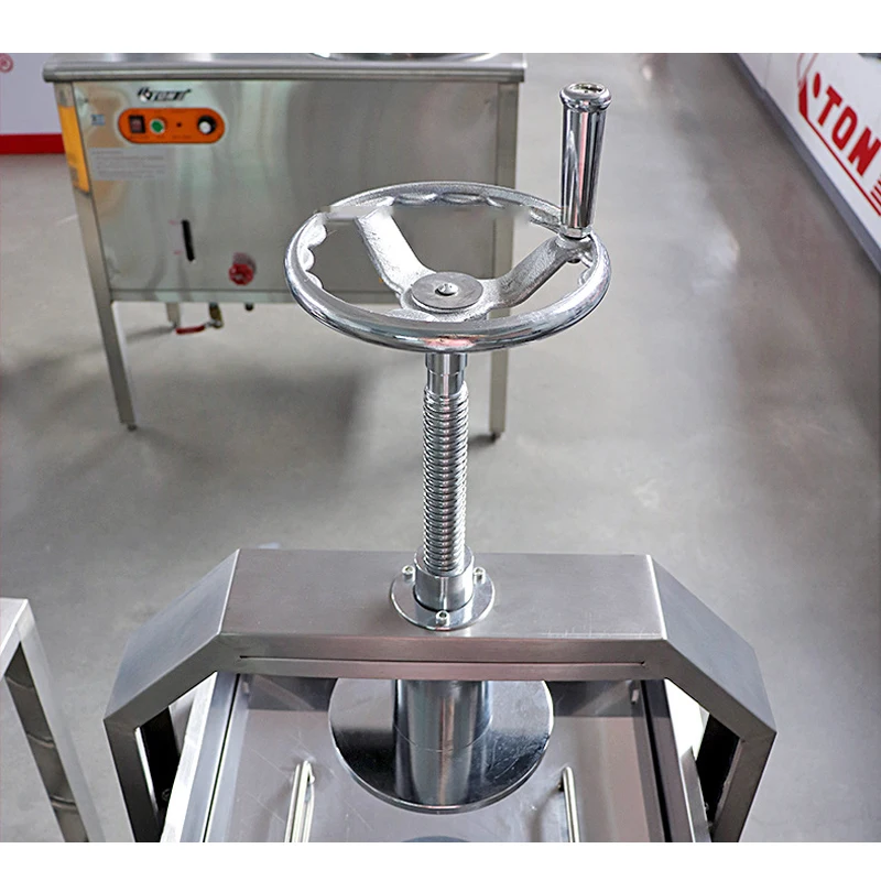 ET-DF01 Tofu Pressing Machine Stainless Steel Manual Tofu Maker 19L Large-Capacity Mold Commercial Tofu Blocking Machine
ET-DF01 Tofu Pressing Machine Stainless Steel Manual Tofu Maker 19L Large-Capacity Mold Commercial Tofu Blocking Machine