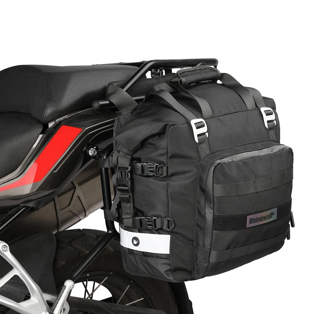 Rhinowalk 1 Pcs Motorcycle Rear Side Bag Motorcycle Saddlebags 20L Universal Side Bag With Removable (Black)
Rhinowalk 1 Pcs Motorcycle Rear Side Bag Motorcycle Saddlebags 20L Universal Side Bag With Removable (Black)