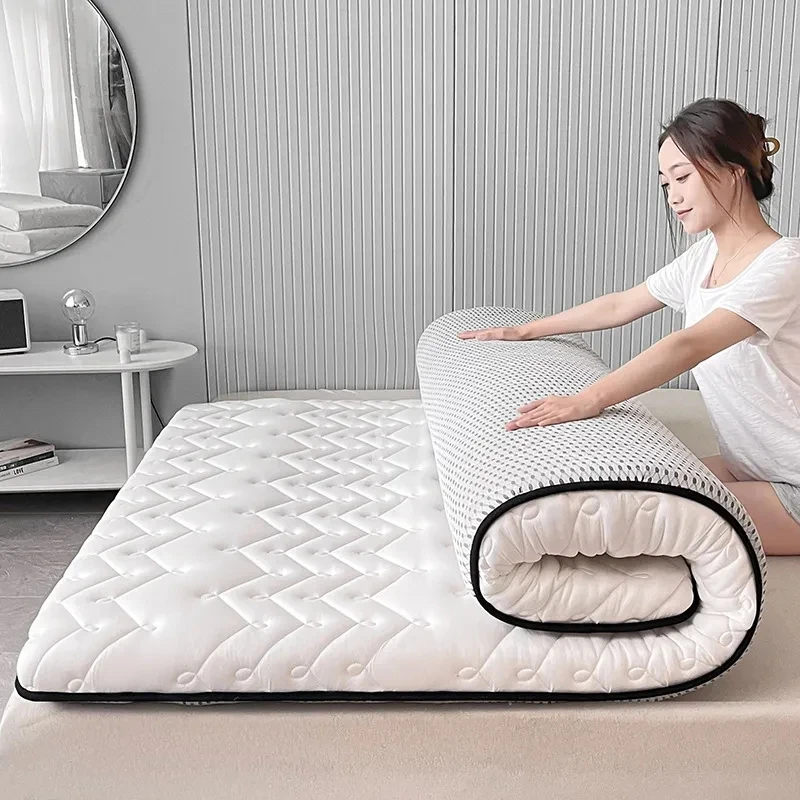 Natural Latex Tatami Non-slip Foldable Mattress Sleeping Pad Floor Mat Double Single Bed Bedroom Mattress Topper Sofa Cushion
Natural Latex Tatami Non-slip Foldable Mattress Sleeping Pad Floor Mat Double Single Bed Bedroom Mattress Topper Sofa Cushion