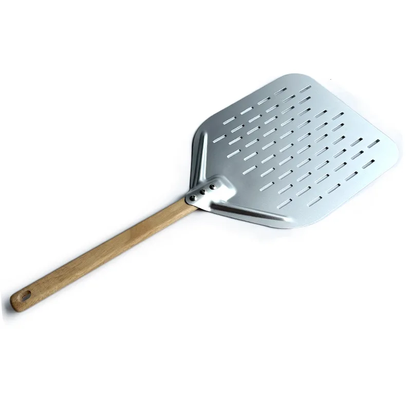 12 Inch Aluminium Alloy Pizza Shovel with Wood Handle Non-Stick Pizza Peel Kitchen Accessories Baking Pastry Tool
12 Inch Aluminium Alloy Pizza Shovel with Wood Handle Non-Stick Pizza Peel Kitchen Accessories Baking Pastry Tool