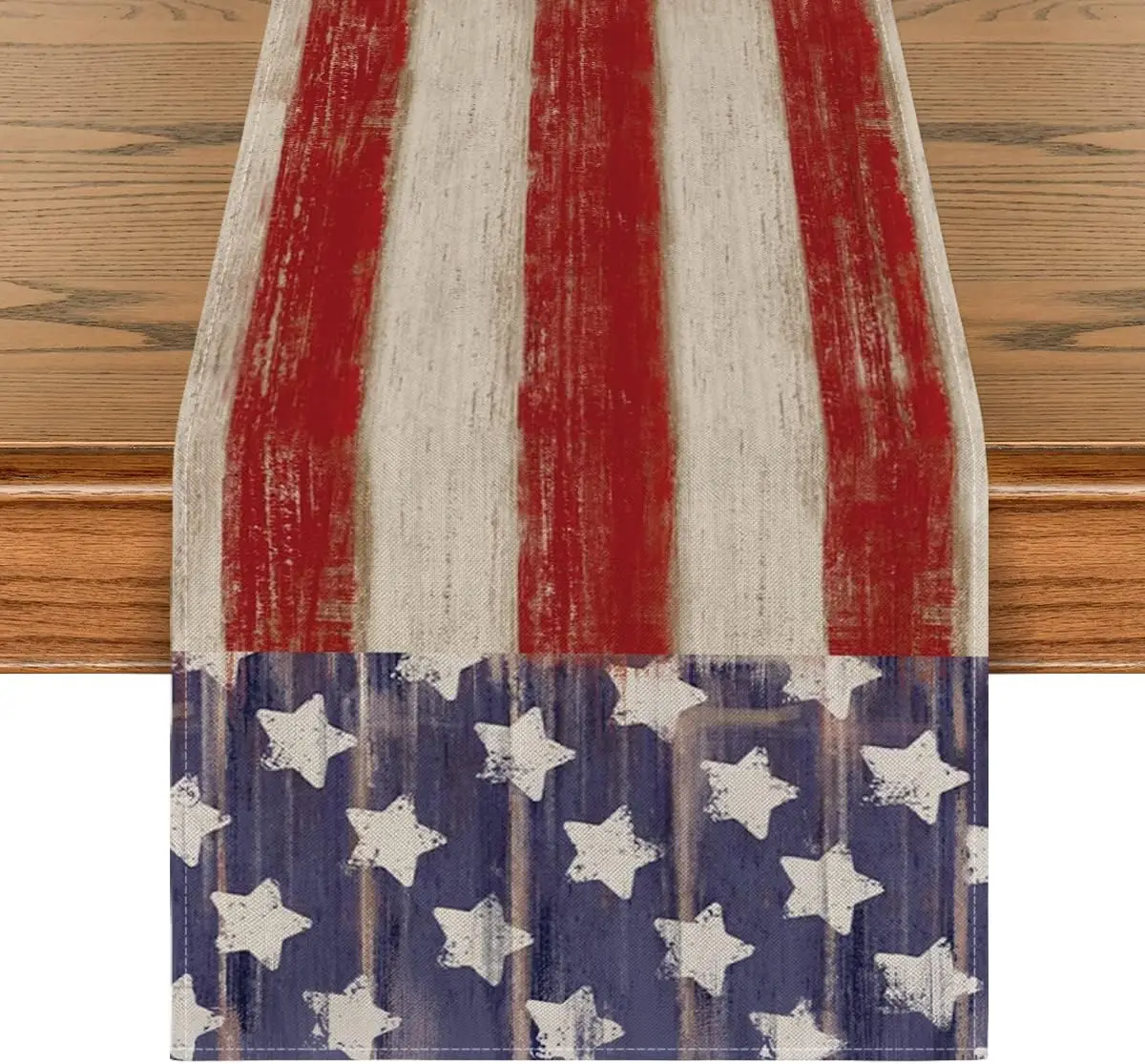 American Flag Stars and Stripes 4th of July Table Runner,Memorial Day Kitchen Dining Table Decoration for Home Party Decor
American Flag Stars and Stripes 4th of July Table Runner,Memorial Day Kitchen Dining Table Decoration for Home Party Decor