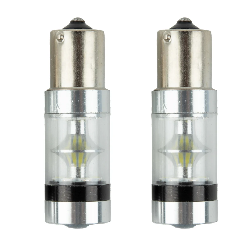 2PCS 100w 1156 LED Bulb PY21W BAY15D 1156 Turn Signal Light White Super Bright Car Reverse Brake Parking Lamp
2PCS 100w 1156 LED Bulb PY21W BAY15D 1156 Turn Signal Light White Super Bright Car Reverse Brake Parking Lamp