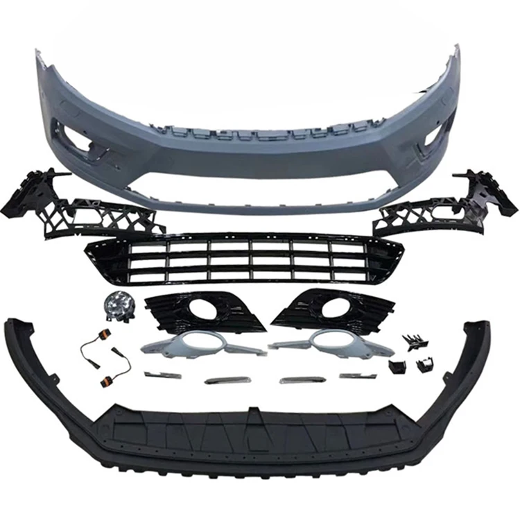 PP Material Front Bumper for Volkswagen CC Refit R Line Style Car Bumpers 2013-2018
PP Material Front Bumper for Volkswagen CC Refit R Line Style Car Bumpers 2013-2018