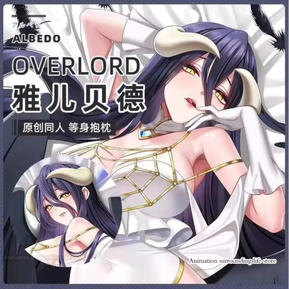 Albedo Ainz (Overlord) аниме Dakimakura постельное белье наволочка DIY на заказ обнимающая наволочка чехол с двусторонним принтом дропшиппинг 
Albedo Ainz (Overlord) аниме Dakimakura постельное белье наволочка DIY на заказ обнимающая наволочка чехол с двусторонним принтом дропшиппинг