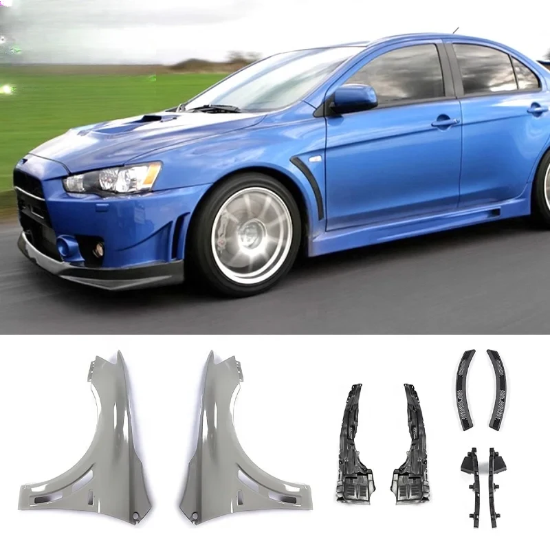 High Quality Iron Material EVO Style Front Fenders Exterior Parts for Lancer 2009-2015
High Quality Iron Material EVO Style Front Fenders Exterior Parts for Lancer 2009-2015