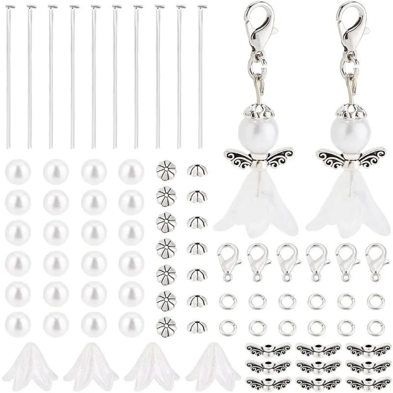 Комплект подвесок «Ангел-хранитель» «сделай сам», включая крыло из сплава в тибетском стиле, имитация жемчуга, акриловые бусины, застежки-карабины из сплава, 420 шт.
Комплект подвесок «Ангел-хранитель» «сделай сам», включая крыло из сплава в тибетском стиле, имитация жемчуга, акриловые бусины, застежки-карабины из сплава, 420 шт.