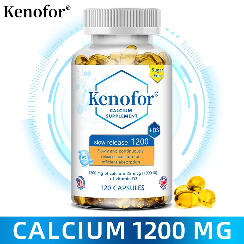 Calcium Supplement - with Vitamin D3 for Best Absorption, Supports Immune Health, Bones & Teeth, Suitable for Men and Women
Calcium Supplement - with Vitamin D3 for Best Absorption, Supports Immune Health, Bones & Teeth, Suitable for Men and Women