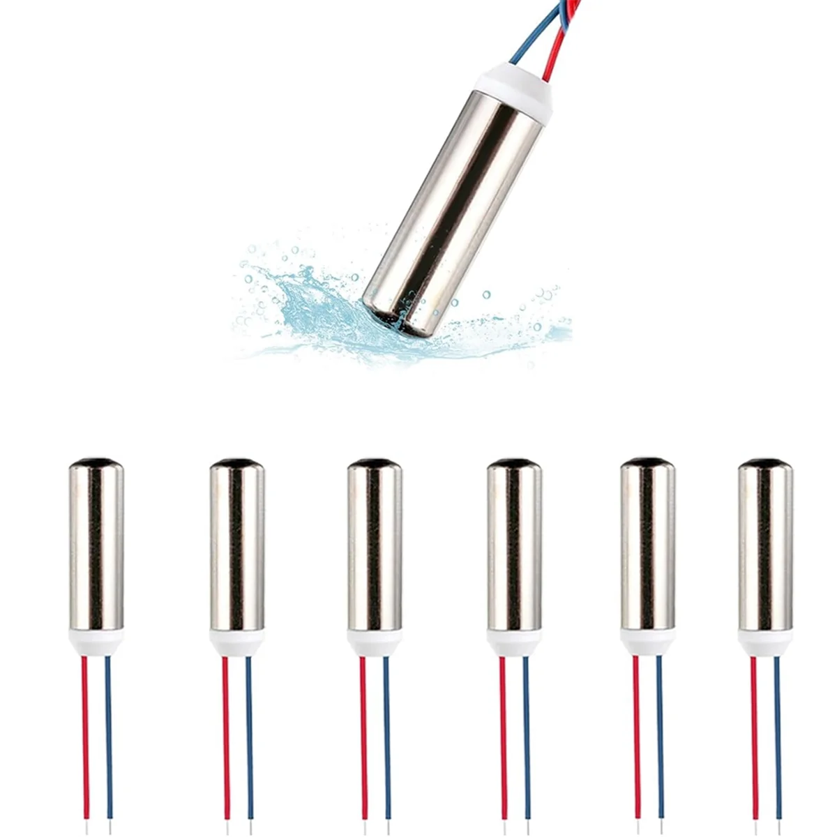 New 6PCS DC CorelessVibration Motor 7X25Mm Waterproof Vibration Motor 1-6V 8000-2000RPM Suitable for Vibration Equipment
New 6PCS DC CorelessVibration Motor 7X25Mm Waterproof Vibration Motor 1-6V 8000-2000RPM Suitable for Vibration Equipment