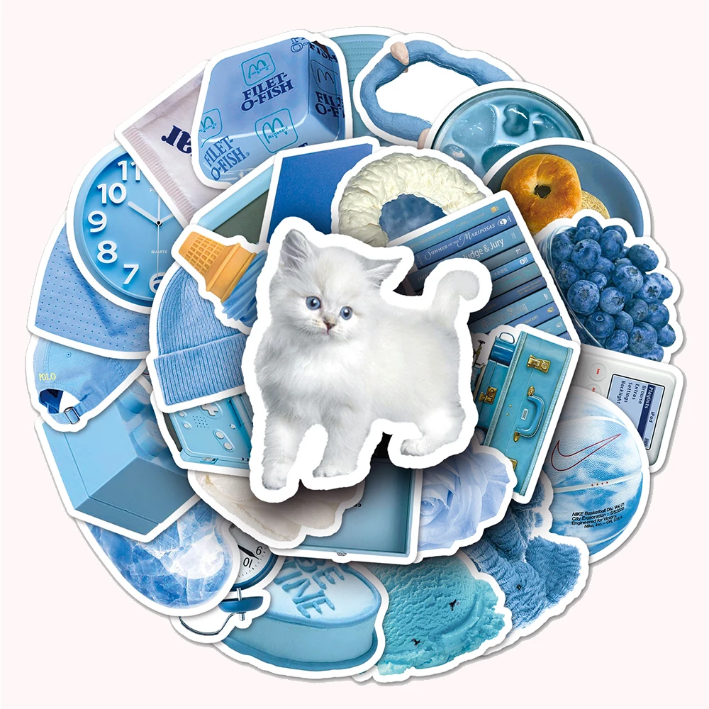 10/30/50Pcs Cute Ins Style Blue Cartoon Stickers Aesthetics Graffiti Decals Decoration Notebook Phone Suitcase Sticker Packing
10/30/50Pcs Cute Ins Style Blue Cartoon Stickers Aesthetics Graffiti Decals Decoration Notebook Phone Suitcase Sticker Packing