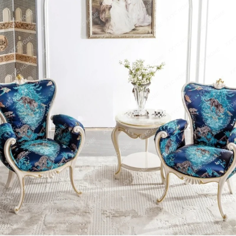 04lsHigh-end French leisure chair villa sofa single seat retro art chair
04lsHigh-end French leisure chair villa sofa single seat retro art chair