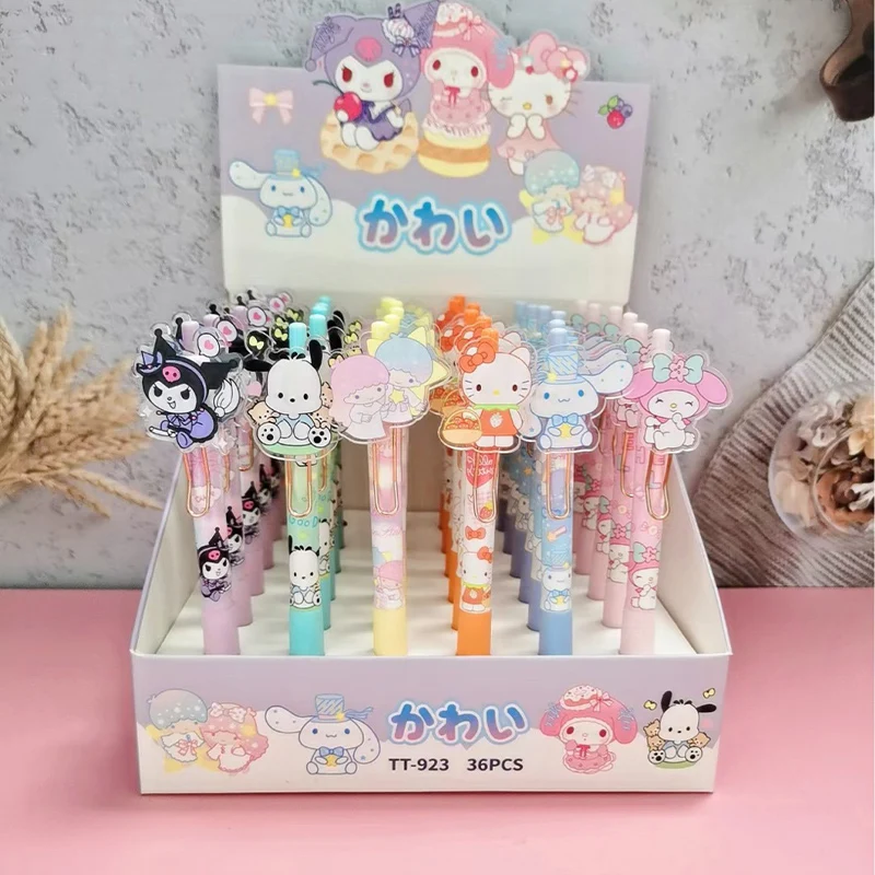 36pcs Sanrio Press Pen Hello Kitty Press Pen Student Study Stationery Boxed Stationery Office Stationery Supplies Kids Gifts
36pcs Sanrio Press Pen Hello Kitty Press Pen Student Study Stationery Boxed Stationery Office Stationery Supplies Kids Gifts