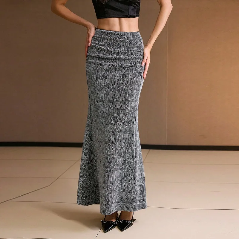 Trendix Women's Elegant Evening Skirt 2026 Summer High Waist Slim Knit Maxi Skirts Street Fashion Party Club Knitted Long Skirt
Trendix Women's Elegant Evening Skirt 2026 Summer High Waist Slim Knit Maxi Skirts Street Fashion Party Club Knitted Long Skirt