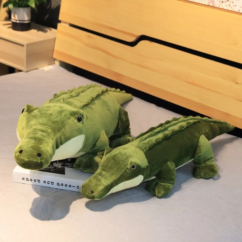 120cm Large Simulation Crocodile Plush Toy Soft Full Stuffed Animal Pillow Green Giant Alligator Sofa Cushion Kid Birthday Gift
120cm Large Simulation Crocodile Plush Toy Soft Full Stuffed Animal Pillow Green Giant Alligator Sofa Cushion Kid Birthday Gift