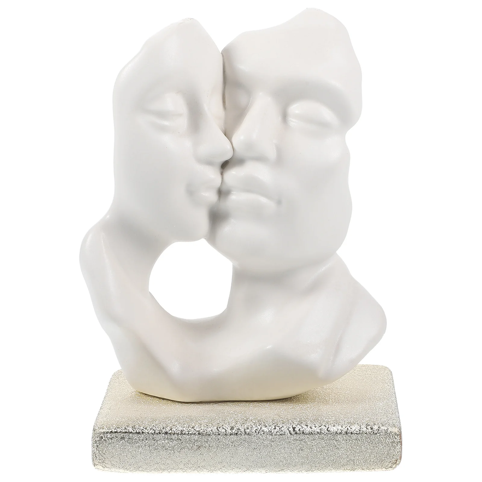 Ceramic Crafts Decor Romantic Ceramic Artwork Detailed Carving Polishing Ideal for Couples Valentine's Day Present
Ceramic Crafts Decor Romantic Ceramic Artwork Detailed Carving Polishing Ideal for Couples Valentine's Day Present