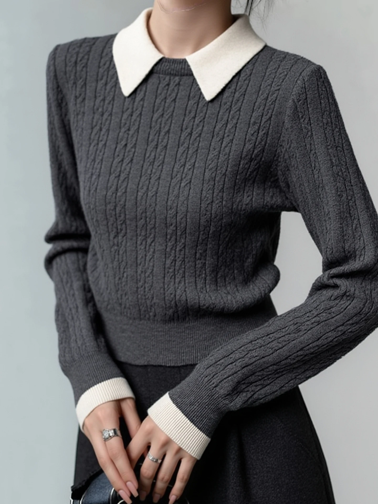 Autumn Winter Knitted Long Sleeve Crew Neck Slim Fit Base Layer Top Women's Fashion College Style Two-Piece Set Casual Inner ...
Autumn Winter Knitted Long Sleeve Crew Neck Slim Fit Base Layer Top Women's Fashion College Style Two-Piece Set Casual Inner ...