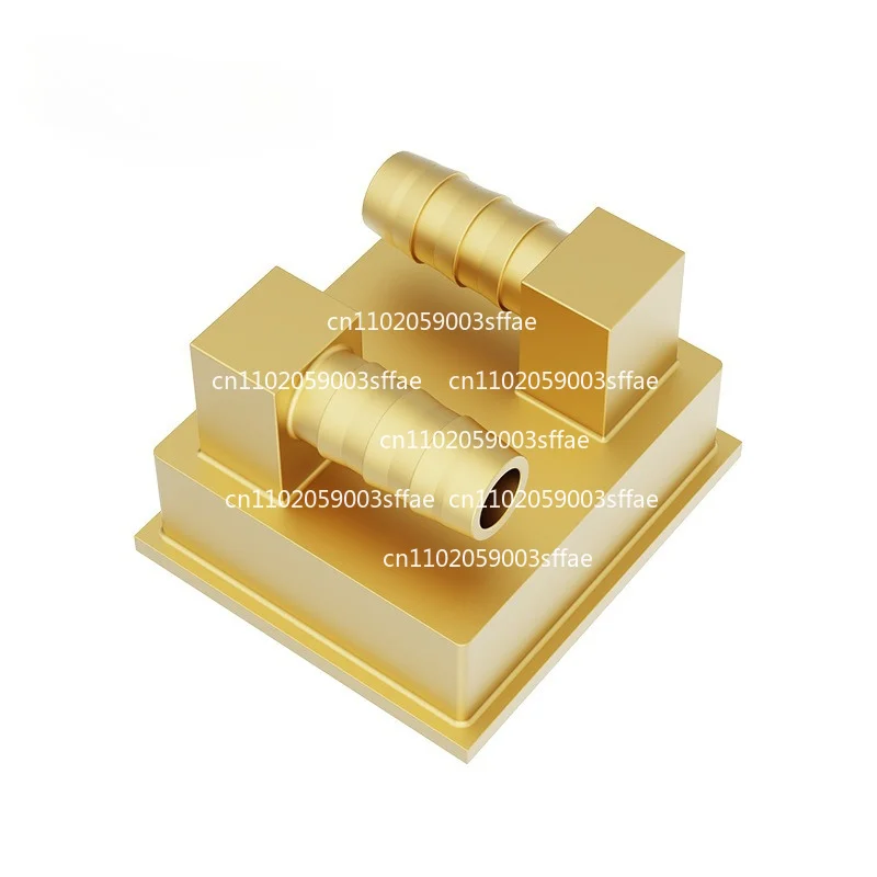 Copper Water-cooled Heat Absorption Head CNC Machining Integrated Welding High Pressure Resistance SLT-ZT4040
Copper Water-cooled Heat Absorption Head CNC Machining Integrated Welding High Pressure Resistance SLT-ZT4040