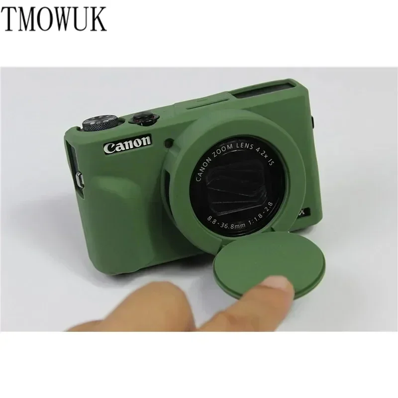 Silicone Armor Skin Case for Canon Powershot G7X Mark III G7XIII G7X3 Camera Bag Body Cover Protective
Silicone Armor Skin Case for Canon Powershot G7X Mark III G7XIII G7X3 Camera Bag Body Cover Protective