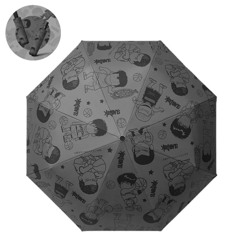 SLAM DUNK Cartoon Print Automatic Parasols Sakuragi Hanamichi Thickened Folding Umbrella Anime Peripheral Gifts
SLAM DUNK Cartoon Print Automatic Parasols Sakuragi Hanamichi Thickened Folding Umbrella Anime Peripheral Gifts
