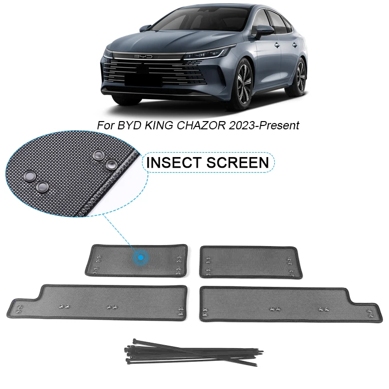 Car Insect-proof Air Inlet Protect Cover Airin Insert Vent Racing Grill Filter Net Accessory For BYD KING CHAZOR 2023-Present
Car Insect-proof Air Inlet Protect Cover Airin Insert Vent Racing Grill Filter Net Accessory For BYD KING CHAZOR 2023-Present