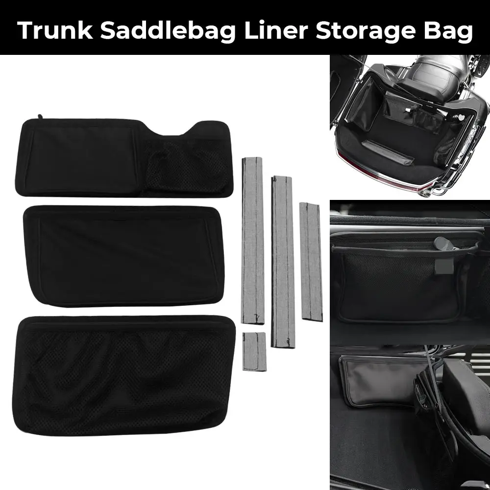 Motorcycle Rear Luggage Tour-Pack Organizer Trunk Saddlebag Liner Storage Bag Nylon For Harley Street Glide CVO ST FLHXSTSE 2026
Motorcycle Rear Luggage Tour-Pack Organizer Trunk Saddlebag Liner Storage Bag Nylon For Harley Street Glide CVO ST FLHXSTSE 2026