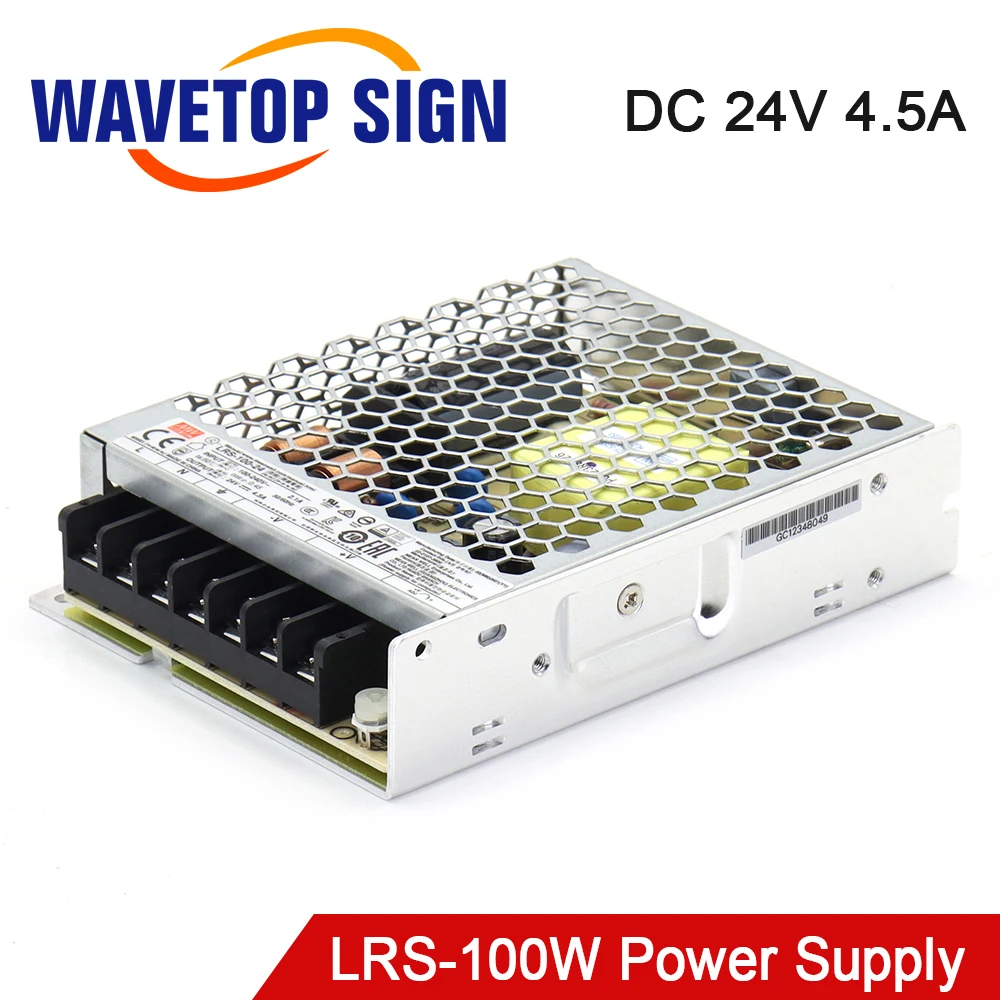 SignkoRay MeanWell LRS 100W Switch Power Supply 24V 4.5A Single Output for Laser Marking Controller
SignkoRay MeanWell LRS 100W Switch Power Supply 24V 4.5A Single Output for Laser Marking Controller