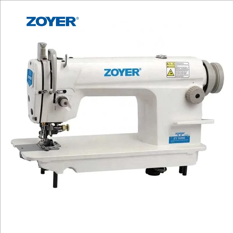 ZY5200 Industrial Single Needle Lockstitch Sewing Machine Belt Drive with Edge Cutter for Precision Tailoring And Manufacturing
ZY5200 Industrial Single Needle Lockstitch Sewing Machine Belt Drive with Edge Cutter for Precision Tailoring And Manufacturing
