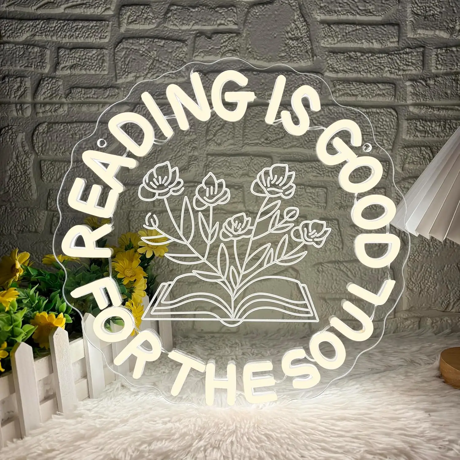 Reading is Good for The Soul Neon Sign Dimmable Neon Lights for Bedroom Library Office Decor Electronic Art Draw Birthday Gifts
Reading is Good for The Soul Neon Sign Dimmable Neon Lights for Bedroom Library Office Decor Electronic Art Draw Birthday Gifts
